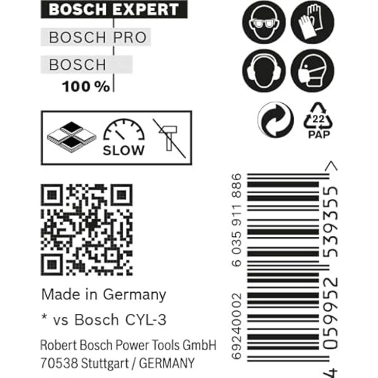 Bosch EXPERT CYL-9 MultiConstruction Bohrer 7 x 60 x 100 mm, 10-teilig, präzise für Beton, Ziegel, Holz und Metall – Bild 4
