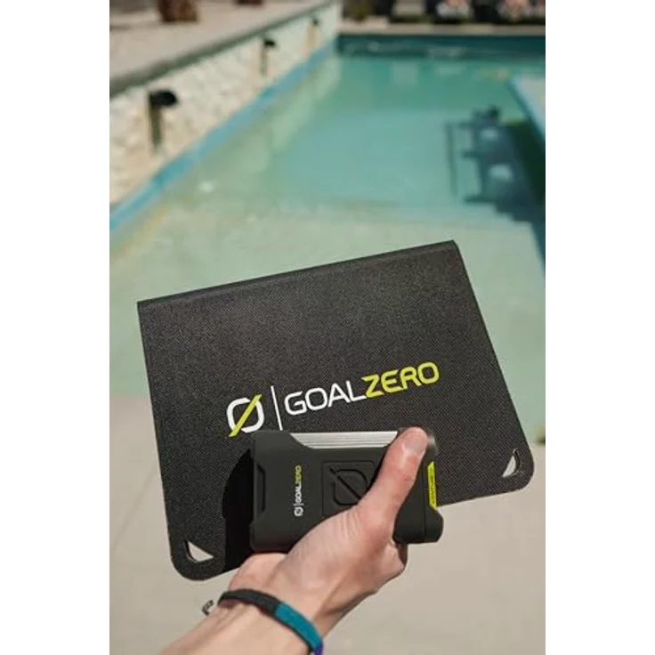 Goal Zero Venture 35 + Nomad 10 Kit, tragbares Solarpanel mit 9600 mAh Powerbank, IP67 wasserdicht, 10 W – Bild 3