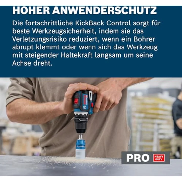 Bosch Professional GSR 12V-32 FC, Akku-Schrauber mit FlexiClick System und Advanced KickBack Control – Bild 5
