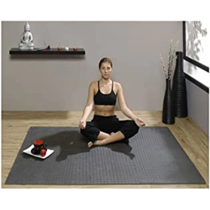 Katrin Bodenschutzmatte, Mehrzweckmatte aus hochdichtem Schaumstoff, 60 x 60 cm, 12 mm dick, für Sport und DIY-Workshops – Bild 4