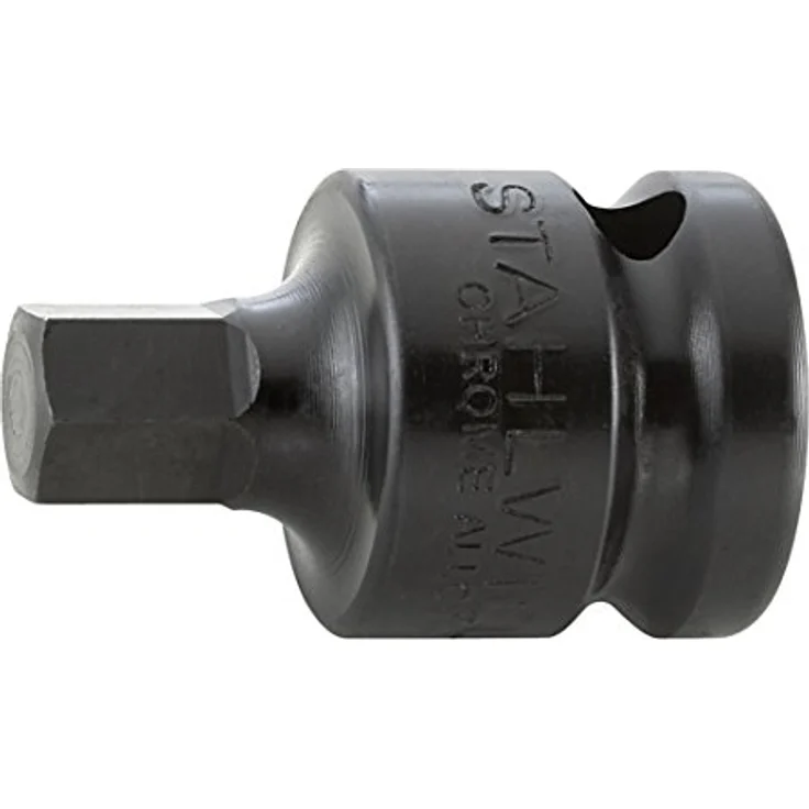 Stahlwille Bit- und Steckschlüsselset IMPACT INHEX-Einsätze Nr. 54IMP 23050014, Innen-4kant für Kraftschrauber, Chrome-Alloy-Steel, brüniert – Bild 4