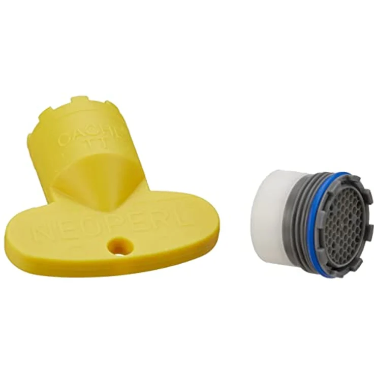 Kludi Spültischarmatur PCA Cache Spar Luftsprudler M16,5 x1, 8,4 l/min mit Demontageschlüssel in blau oder gelb – Bild 3