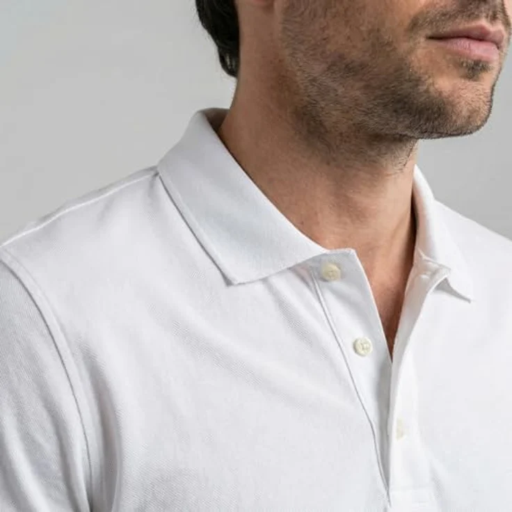 OLYMP Poloshirt Casual, Piqué-Stoff aus Baumwolle, robust und pflegeleicht, navy – Bild 4