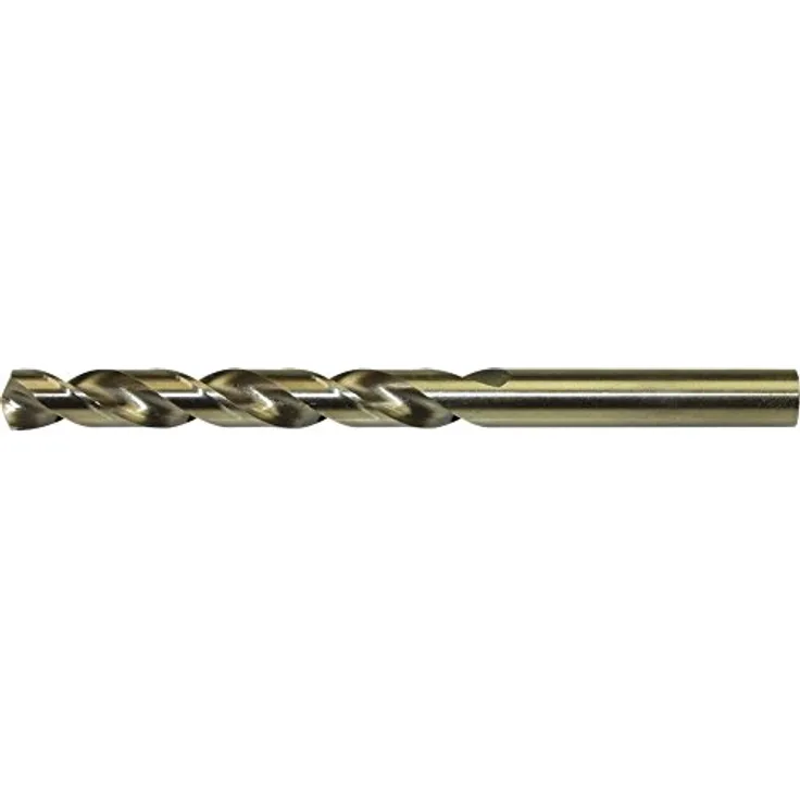 ASW ASW 333851020, Spiralbohrer DIN 338 Typ N, 10,20 mm, HSS-Co, für Stahl und hochlegierte Stähle, zylindrischer Schaft