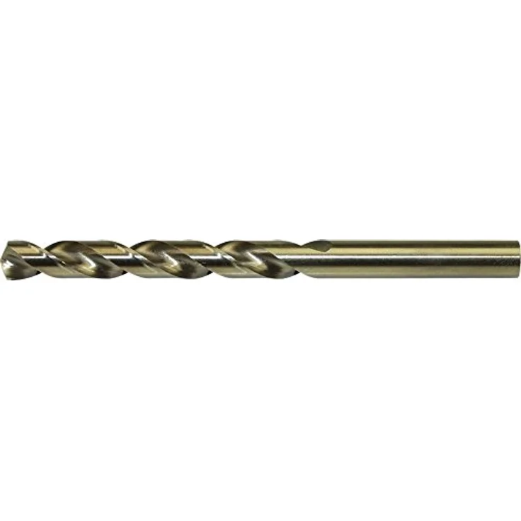 ASW ASW 333851020, Spiralbohrer DIN 338 Typ N, 10,20 mm, HSS-Co, für Stahl und hochlegierte Stähle, zylindrischer Schaft