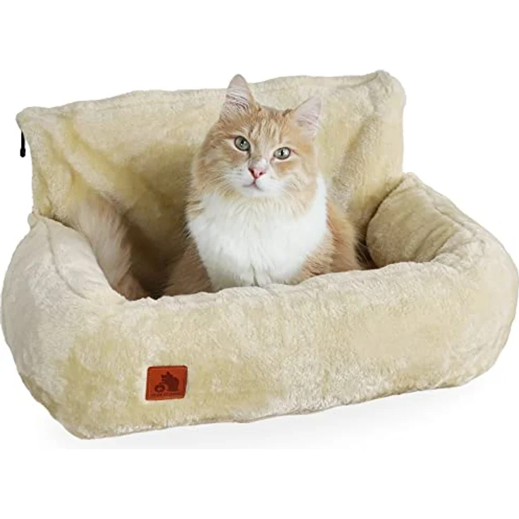 SCHLITZOHR | Premium Katzenbett | Lucky | kuschelige Heizungsliege für Katzen – Bild 1