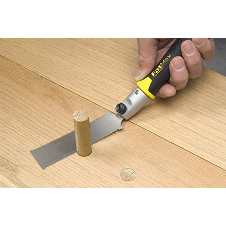 Stanley FatMax Mini Zugsäge (ergonomischer Handgriff, biegsames Blatt, 23-Punkt Zahngeometrie) 0-20-331 – Bild 8