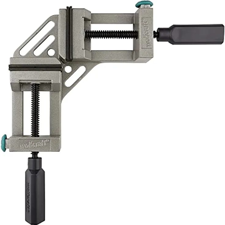 wolfcraft Spannmobil - Eckenspanner I 3415000 I Für vielseitiges und schnelles Spannen - die "dritte Hand" für den Handwerker