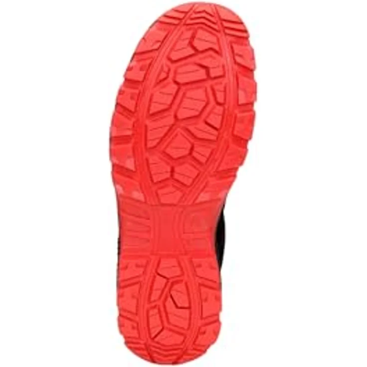 Elten QUENTIN black-red Low ESD S3S Sicherheitshalbschuh mit Stahlkappe, metallfreiem Durchtrittschutz und PU-Überkappe, Größe 47 EU – Bild 8