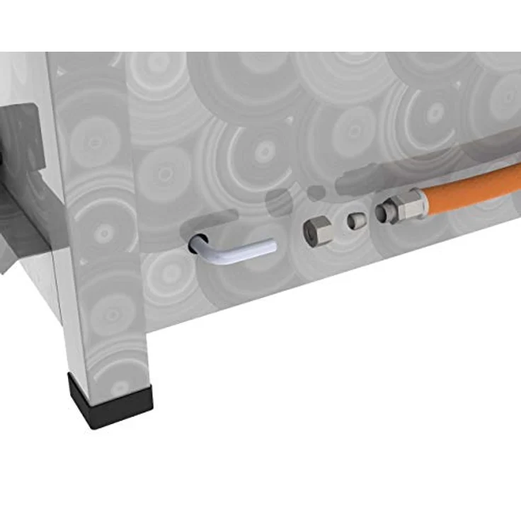ChattenGlut Gasgrill ChattenGlut Gastrobräter 7,3kW mit Einzelne Edelstahlstäbe als Rost, BxTxH: 480x530x270 cm, Hessen Germany Design – Bild 5