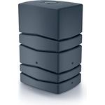 Prosperplast Aqua Tower 450L Wasserfangfass, anthrazit, Spülkasten Kunststoff, regenwasserkasten