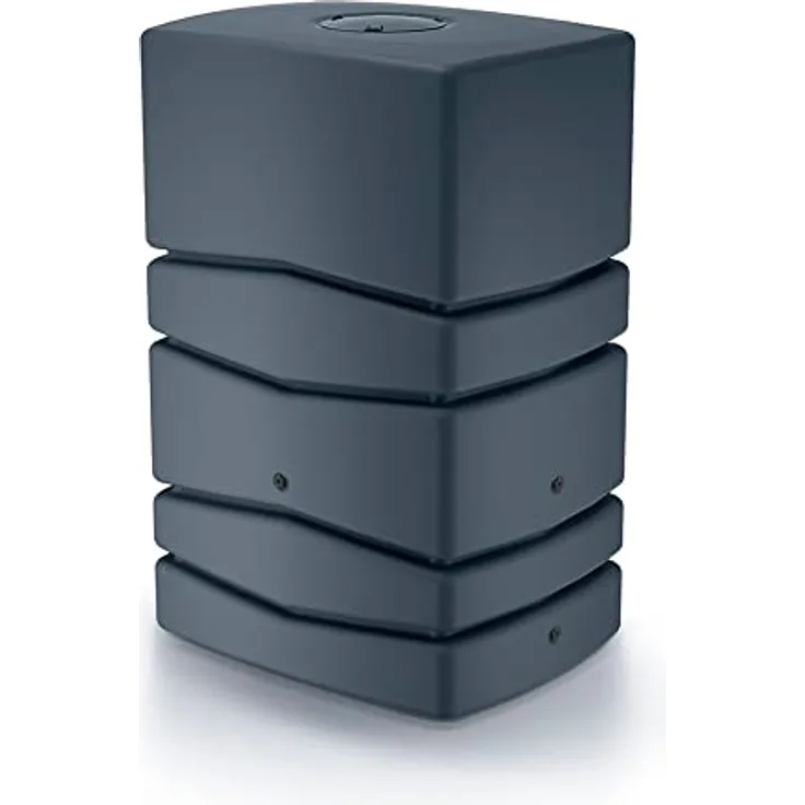 Prosperplast Aqua Tower 450L Wasserfangfass, anthrazit, Spülkasten Kunststoff, regenwasserkasten