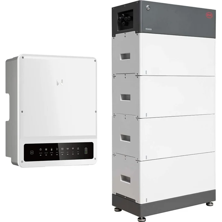 GoodWe KN ET Plus GW5KN-ET, 5kW Hybrid Wechselrichter mit 10,24kWh Speicher, 2 MPPT, IP66, WLAN Schnittstelle