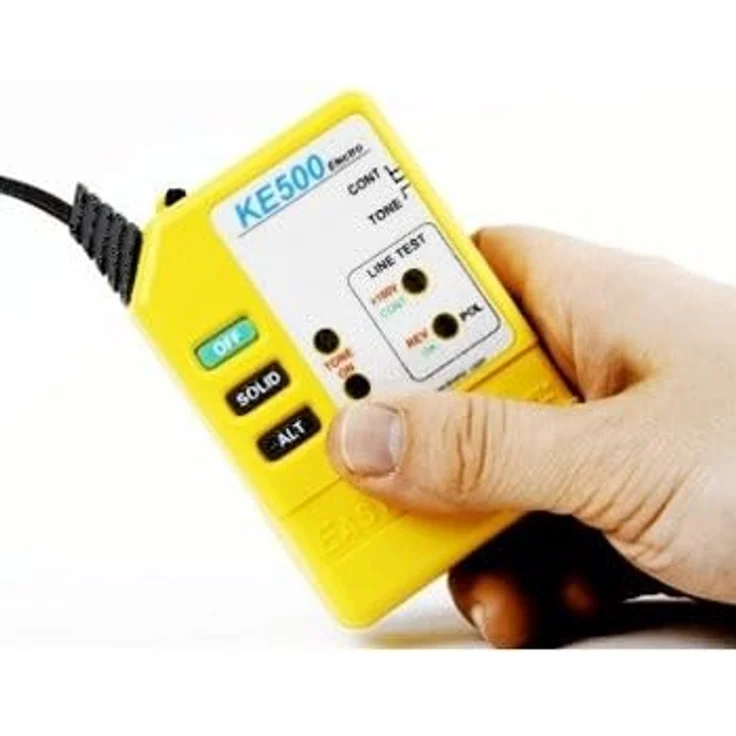 Gossen METRAWAT D150C, Multimeter mit Fremdspannungsschutz bis 350 V AC und 35 cm Prüfschnüren für Elektroinstallationen – Bild 4