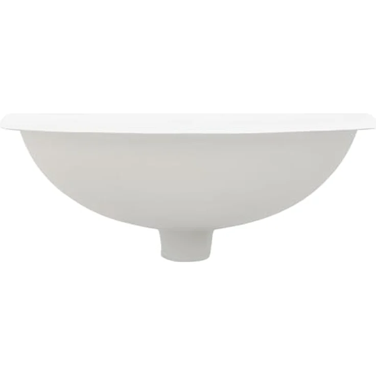 ML-Design Waschbecken oval 49x19,5x40,5 cm Weiß aus Keramik ML-Design – Bild 4