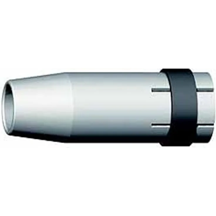 Abicor Binzel 145.0128 Gasdüse für Schweißbrenner, konisch, 10 x 20 mm, Länge 63,5 mm, 10 Stück