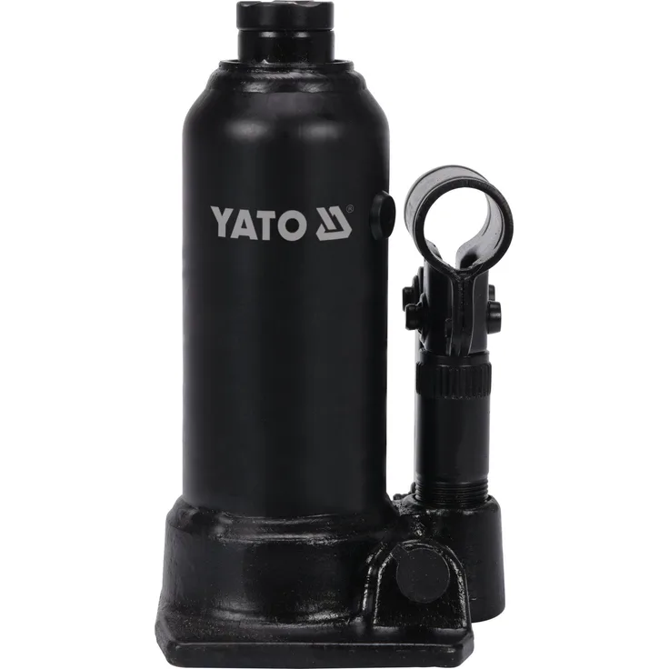YATO Hydraulischer Säulenwagenheber YT-17015, 2t Tragfähigkeit, Kolbenhöhe 172-372mm, kompakt und handlich
