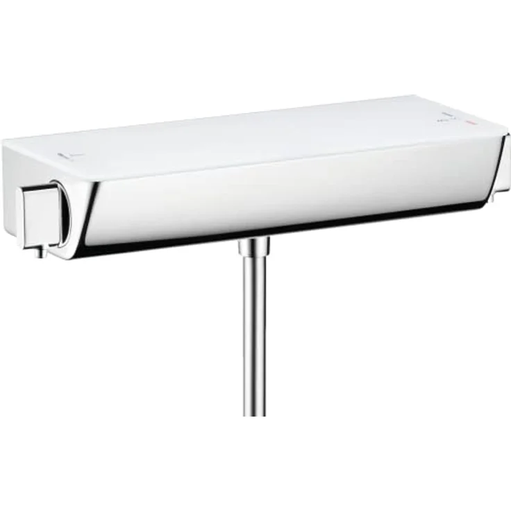 hansgrohe Ecostat Select Aufputz Duschthermostat, für 1 Funktion ohne Adapter zur Renovation, Weiß-Chrom – Bild 2