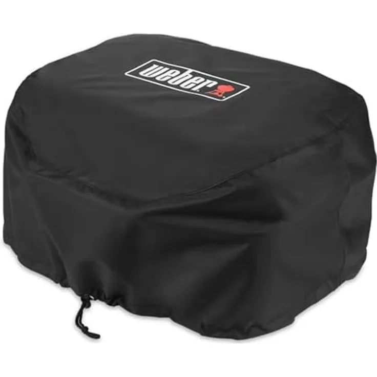 Weber Premium Abdeckhaube für Lumin Serie, UV-beständig, Regenwasser abweisend, Schutz vor Wind und Wetter - Schwarz