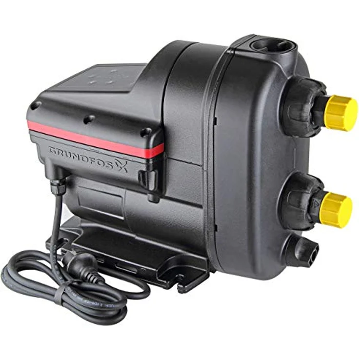 Grundfos Scala2 Hauswasserwerk 550 Watt Betriebsspannung 230 V 3.000 l/h Hauswasserversorgung max. Schallleistungspegel im Freien 47 db max. Förderhöhe 45 m max. Förderdruck 10 bar Kesselinhalt 0,65 Liter max. Wassertemperatur 45 °C Kabellänge 2 m – Bild 4