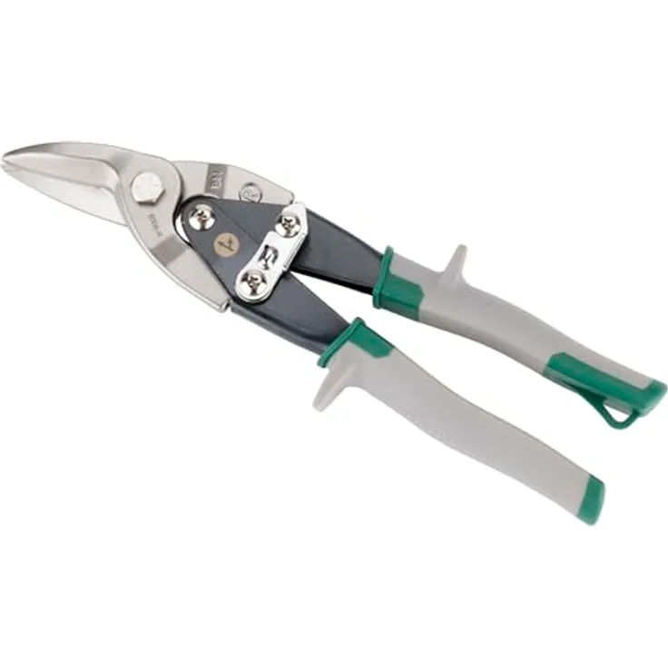 Bellota 6006-R Blechschere, rechtsschneidend aus Chrom-Molybdän-Stahl, ergonomische Griffe, max. von 140 mm