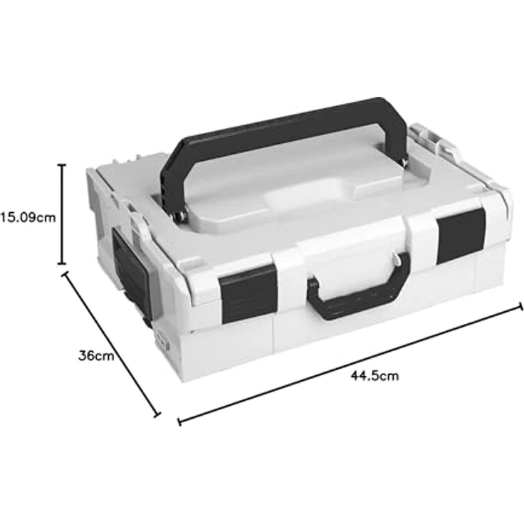L-BOXX 6000003650 6000003650 L-BOXX 136 lichtgrau-schwarz Trade, Grau – Bild 10