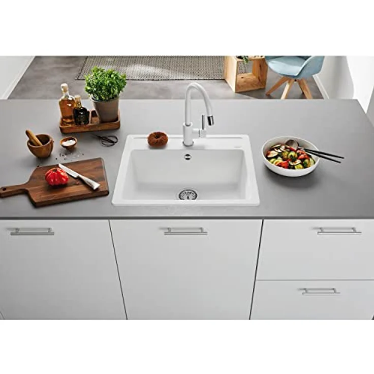 Blanco Küchenarmatur MIDA-S, Schlauchbrause mit flexibler Ausziehfunktion und modernem Design – Bild 7