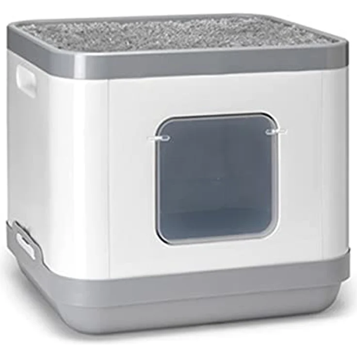 Katzentoilette,C802,Cube AA8II L:48 cm B:40 cm H: 43 cmgrau – Bild 4