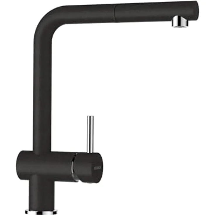 Schock Küchenarmatur EPOS SB, ausziehbar mit Rückflussverhinderer und Wasserspar-Perlator, Schwenkbereich 180°