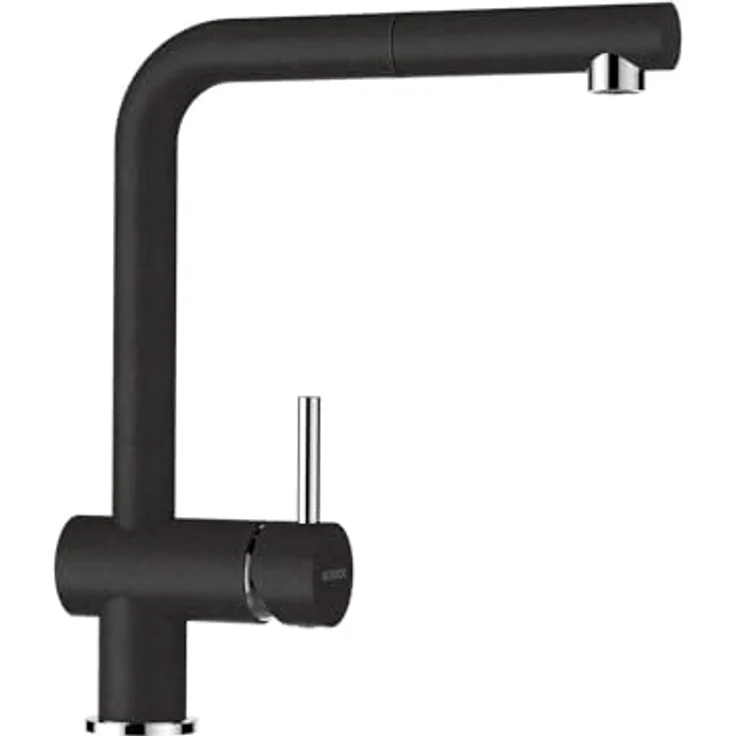 Schock Küchenarmatur EPOS SB, ausziehbar mit Rückflussverhinderer und Wasserspar-Perlator, Schwenkbereich 180° – Bild 1
