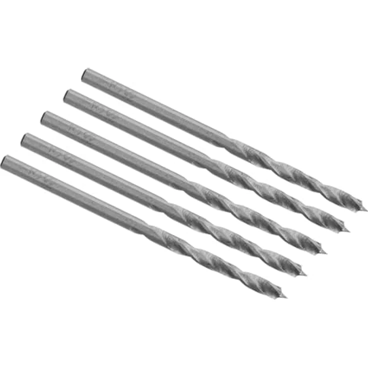 ENT 50030 HSS-G Holzspiralbohrer 3,0 mm in der 5er Packung geschliffener HSS Holzbohrer mit Vorschneider – Bild 2