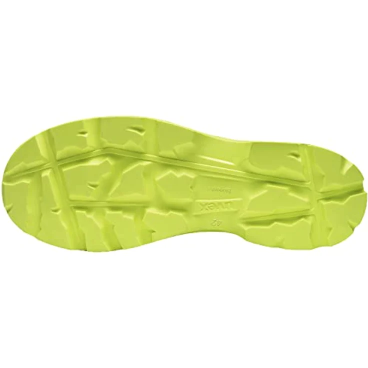 Uvex Safety 6872251 Sicherheitsschuh S3, robuster Sicherheitsstiefel in Schwarz und Gelb, Schuhgröße EU 51, ESD, wasserabweisendes Leder, atmungsaktive Materialien – Bild 4