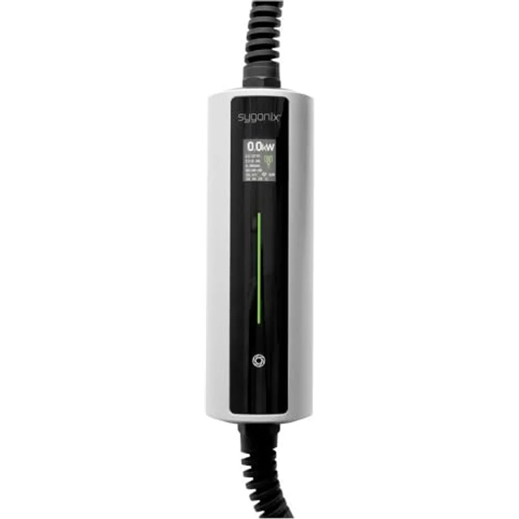 Sygonix Mobile Elektroauto Ladestation Typ 2 Mode 2, 22 kW, 32 A mit LCD-Display und IP66 Schutzklasse – Bild 2