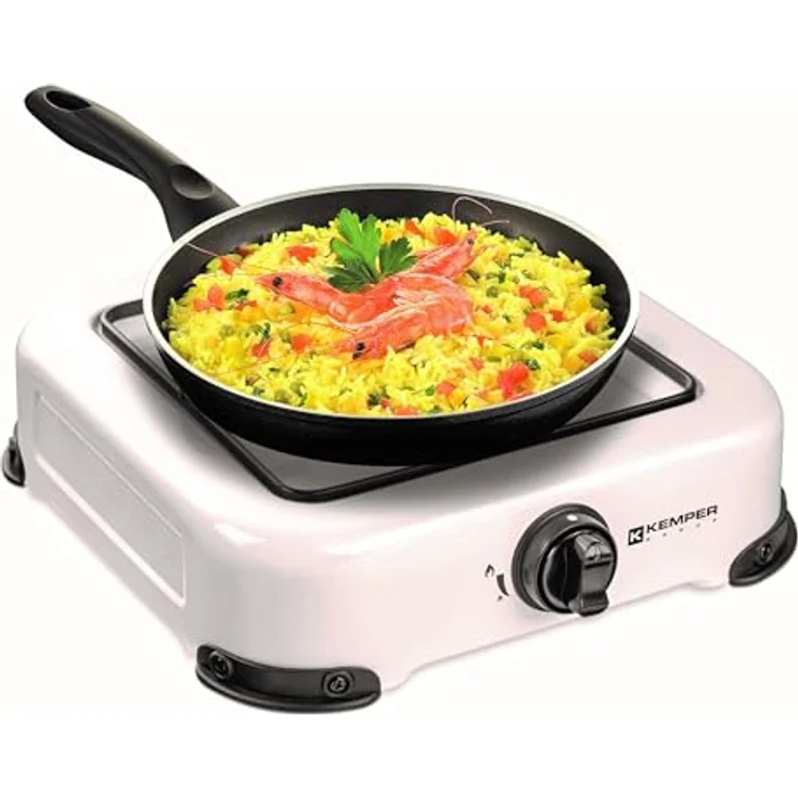 Kemper 104980 Brenner, 1-flammig mit Deckel, Outdoorküchen Zubehör, 1 Jahr Herstellergarantie – Bild 2