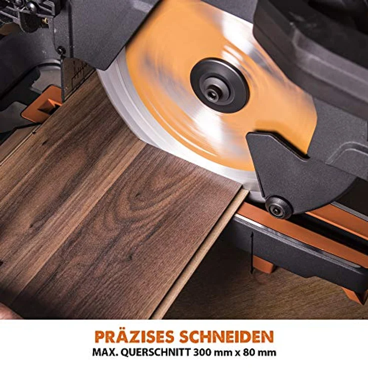Evolution Power Tools - R255SMS+ Mehrzweck-Gleit-Gehrungssäge mit Plus Pack, 255 mm (230V) – Bild 6