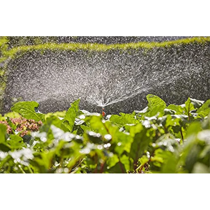 GARDENA Micro-Drip-System Sprühdüse 360°: Rundum-360°-Sprühkopf, regulierbare Beregnung, flächendeckend, Sprühreichweite ca. 3 m, 5 Stück (1365-20) – Bild 4