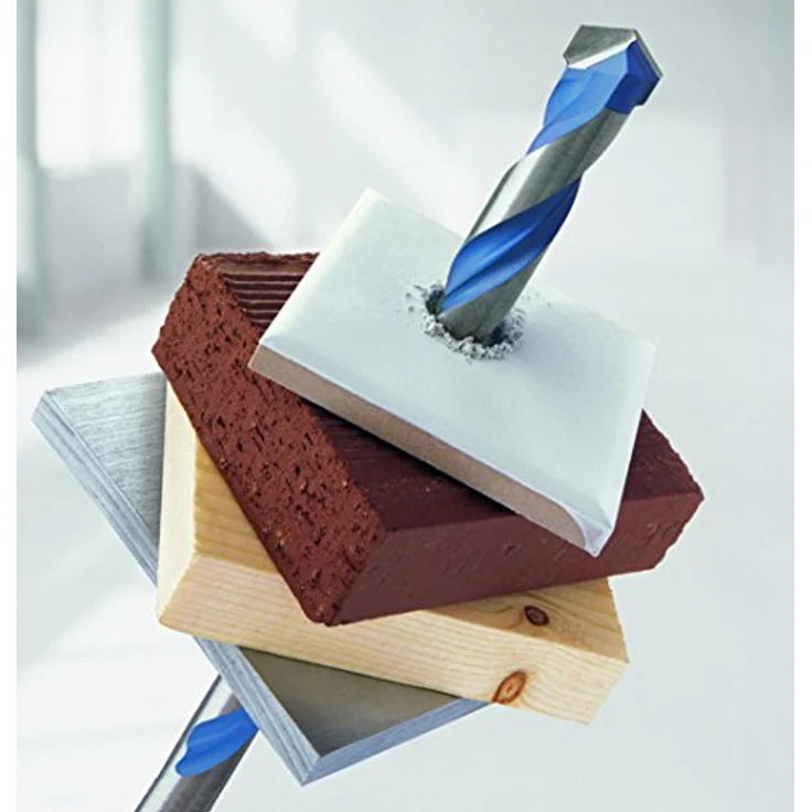 Bosch CYL-9 MultiConstruction-Bohrer 6mm, präzises Bohren in allen Materialien mit Zentrierspitze und Dura-Design – Bild 3