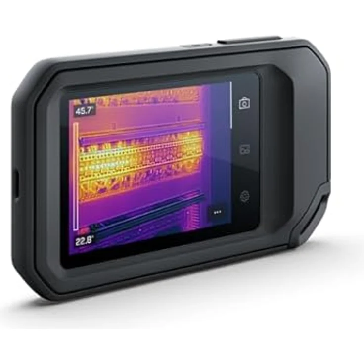 Flir C8 Wärmebildkamera, 320 x 240 Thermische Auflösung, IP54 Schutz, 3,5 Zoll Touchscreen, leicht und tragbar – Bild 2