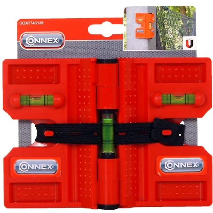 Connex Pfostenwasserwaage 13,5 cm, COXT743135 – Bild 2