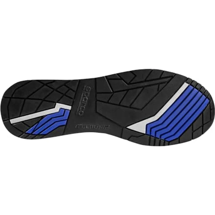 Sparco Gymhana Lando S1P SRC Sicherheitsschuhe, Sneaker-Stil, leicht, Velours-Mikrofaser und Mesh, Hellblau/Blau, Größe 41 – Bild 4