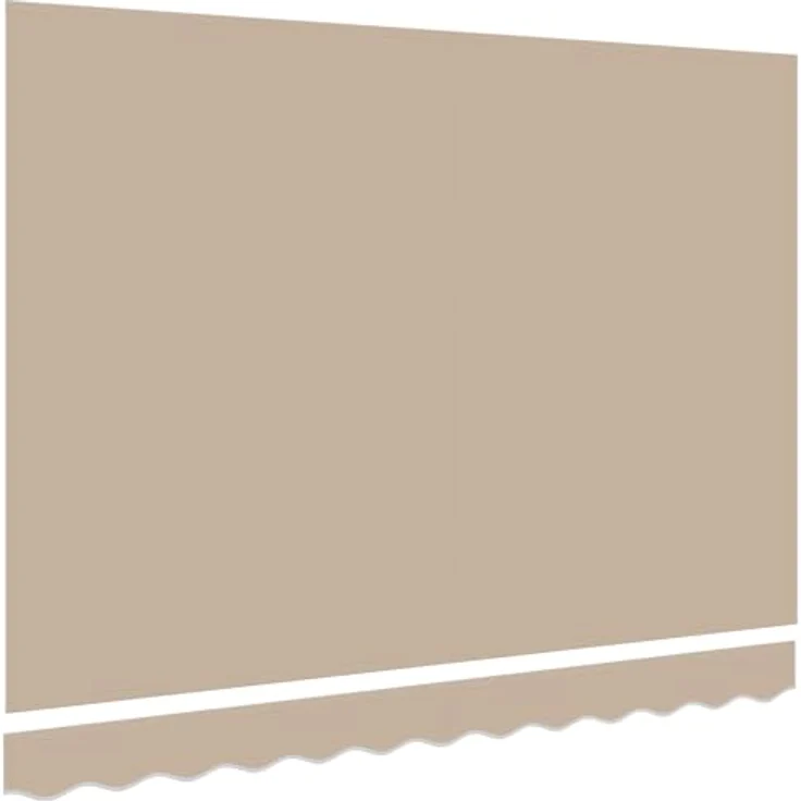vidaXL Ersatzstoff für Markisen, 3 x 2,5 m, rechteckig, beige, aus hochwertigem Polyestergewebe – Bild 4