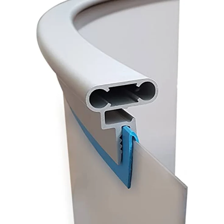 Waterman Pool Handlaufpaket Premium aus Aluminium, langlebig und wetterbeständig, für Rundbecken bis 480 cm – Bild 1