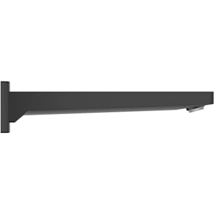 Duravit Manhattan Wanneneinlauf, Badewanneneinlauf mit eckiger Wandabdeckung, Schwarz Matt, EasyClean Funktion, für Durchlauferhitzer – Bild 4