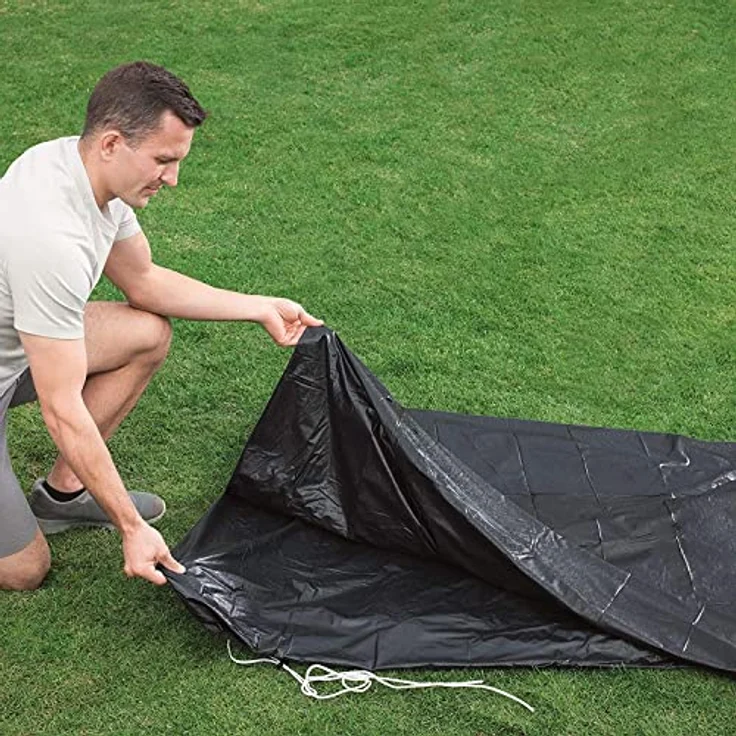 Bestway Ø 470 cm Pool PVC-Abdeckplane in verschiedenen Größen – Bild 3