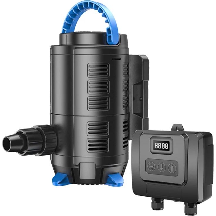 SunSun CET-8000 SuperECO Teichpumpe 8000 l/h / 80 W, energiesparende Filterpumpe, Bachlaufpumpe für Koiteiche, Umwälzpumpe, Gartenteichpumpe
