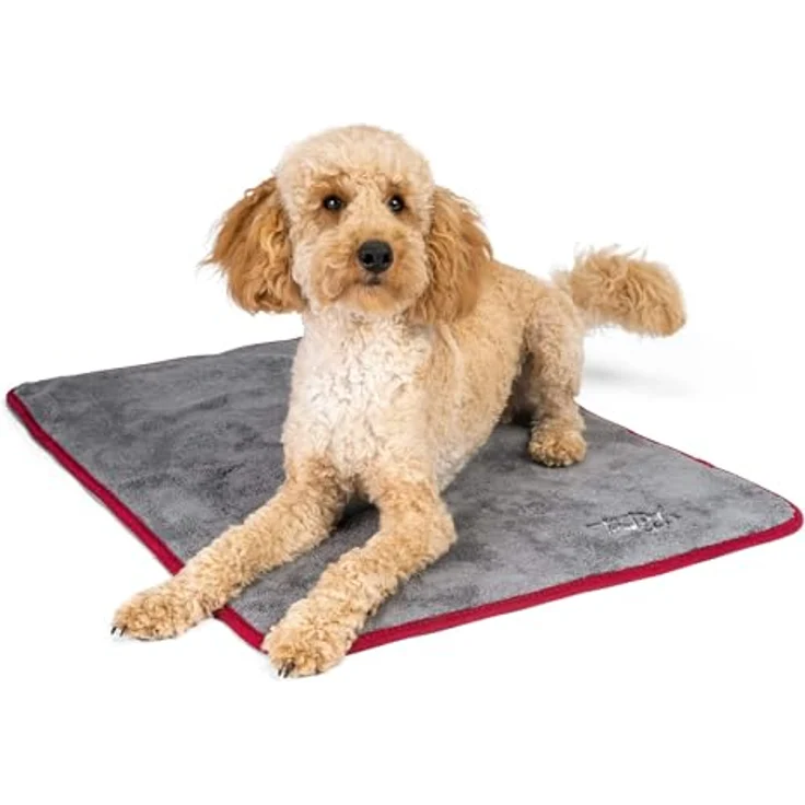 TrendPet Ruby Kuscheldecke und Trocknungsdecke für Hunde und Katzen (60x45cm) – Bild 5
