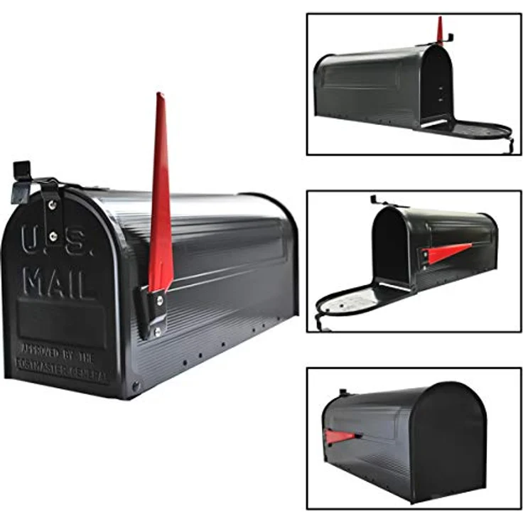 HELO Amerikanischer Briefkasten US Mail Mailbox Postkasten Stand Wand Letter Box W1 – Bild 4