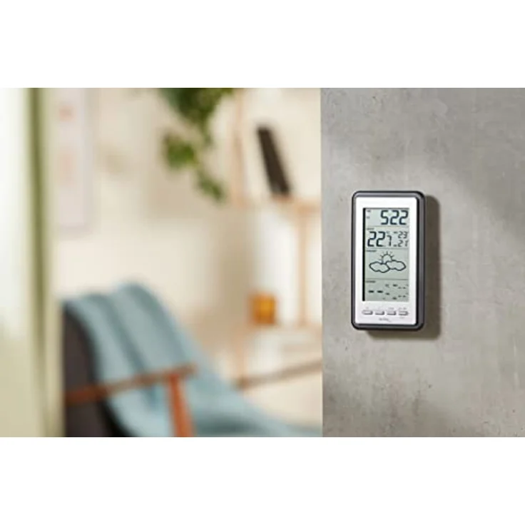 Technoline WS 9130-IT, DCF Wetterstation mit °C/°F Anzeige, MIN/MAX Funktion – Bild 2