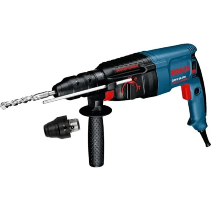 Bosch Professional Y-ME-0611254768 GBH 2-26 DFR Elektrowerkzeuge, schwarz, blau – Bild 2