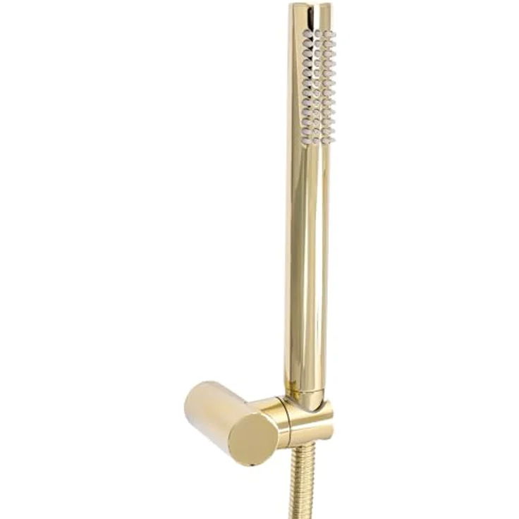 Rea Badewannenarmatur LUNGO L.GOLD, Einhebel Mischbatterie mit Handbrause, Wandmontage, Messing, gold – Bild 3